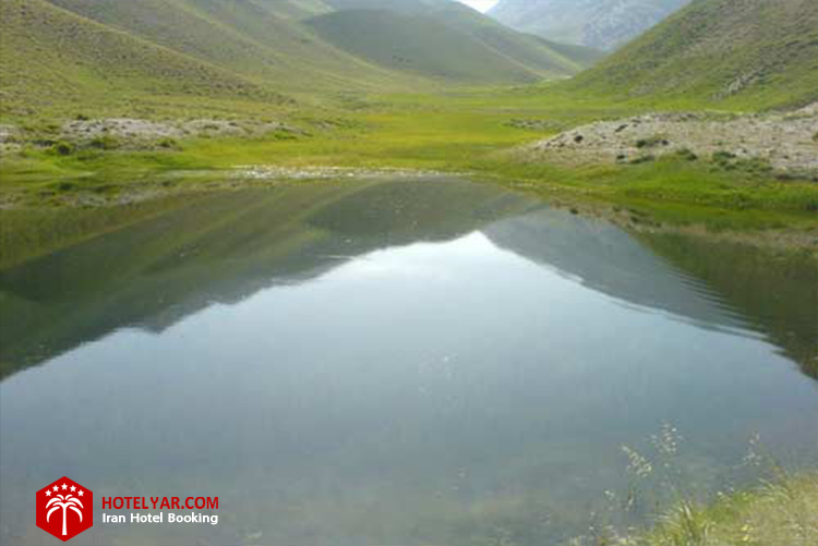 عکس دریاچه دریوک از جاهای دیدنی چالوس