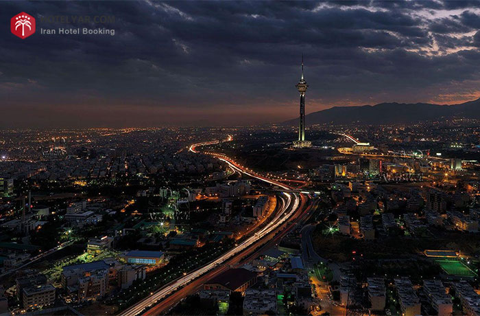 معماری برج میلاد تهران