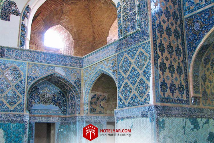 مسجد کبود تبریز از جاهای دیدنی شهر تبریز