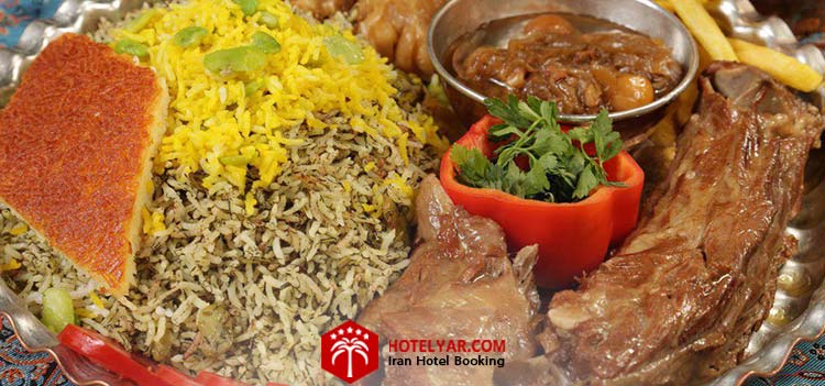 غذای رستوران سنتی اصفهان