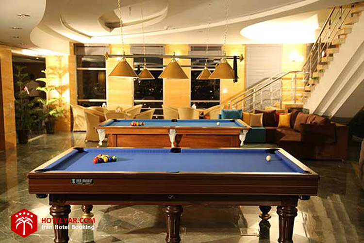 اتاق بازی هتل بزرگ شیراز