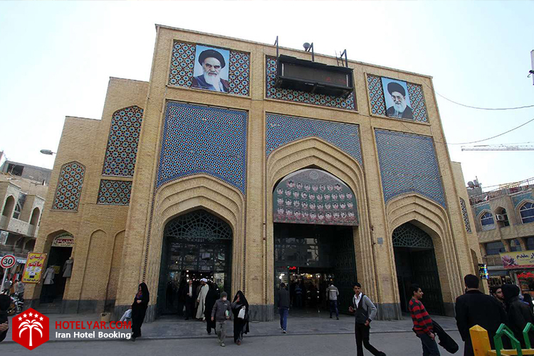 تصویر ورودی بازار رضا مشهد