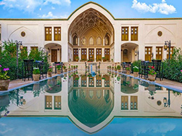 The traditional house of Kasian Resort  Kashan