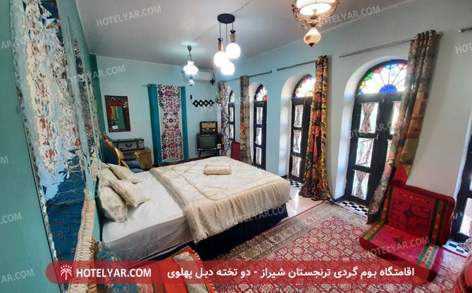 اقامتگاه بوم گردی ترنجستان شیراز اتاق دو تخته دبل 3