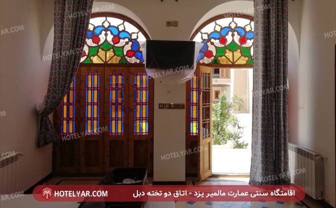 اقامتگاه سنتی عمارت مالمیر یزد اتاق دو تخته دبل 3