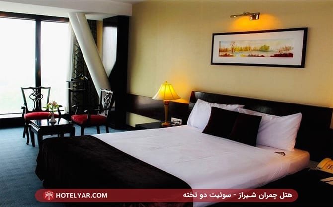 سوئیت دو تخته هتل پنج ستاره شیراز