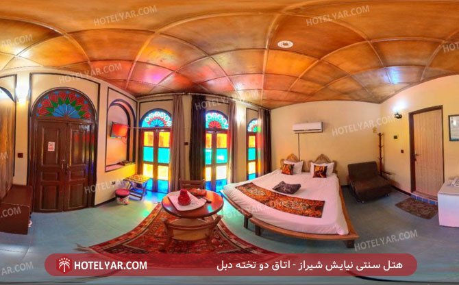 هتل سنتی نیایش شیراز اتاق دو تخته دبل 2