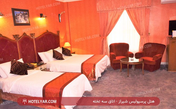 هتل پرسپولیس شیراز اتاق سه تخته 4