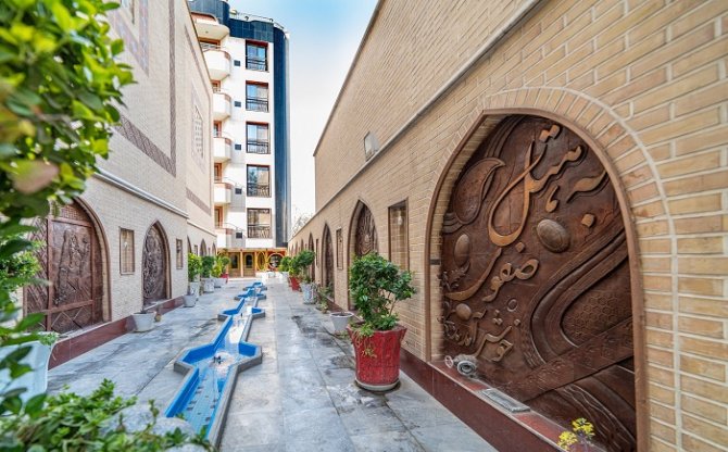 هتل صفوی اصفهان - فضای بیرونی